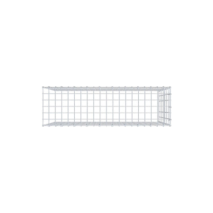 Opzetpaal type 4 100 cm x 70 cm x 30 cm (L x H x D), maaswijdte 5 cm x 10 cm, C-ring