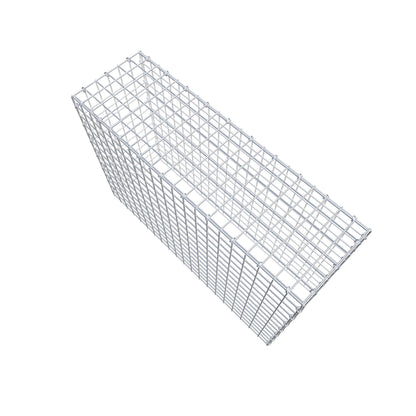 Anbaugabione Typ 3 100 cm x 70 cm x 30 cm (L x H x T), Maschenweite 5 cm x 5 cm, C-Ring