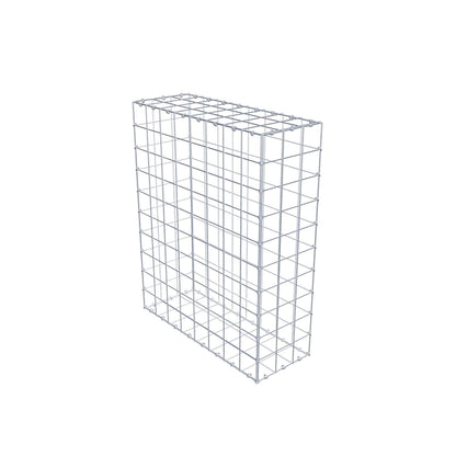 Gabbione 100 cm x 80 cm x 30 cm (L x H x P), maglia 10 cm x 10 cm, anello a C