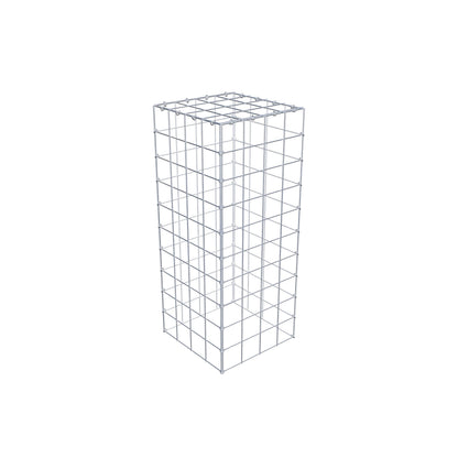 Anbaugabione Typ 3 100 cm x 40 cm x 40 cm (L x H x T), Maschenweite 10 cm x 10 cm, C-Ring