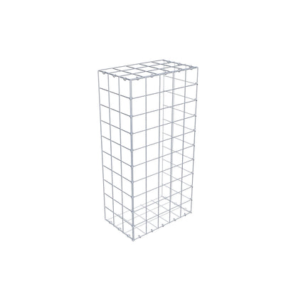 Anbaugabione Typ 2 100 cm x 30 cm x 50 cm (L x H x T), Maschenweite 10 cm x 10 cm, C-Ring