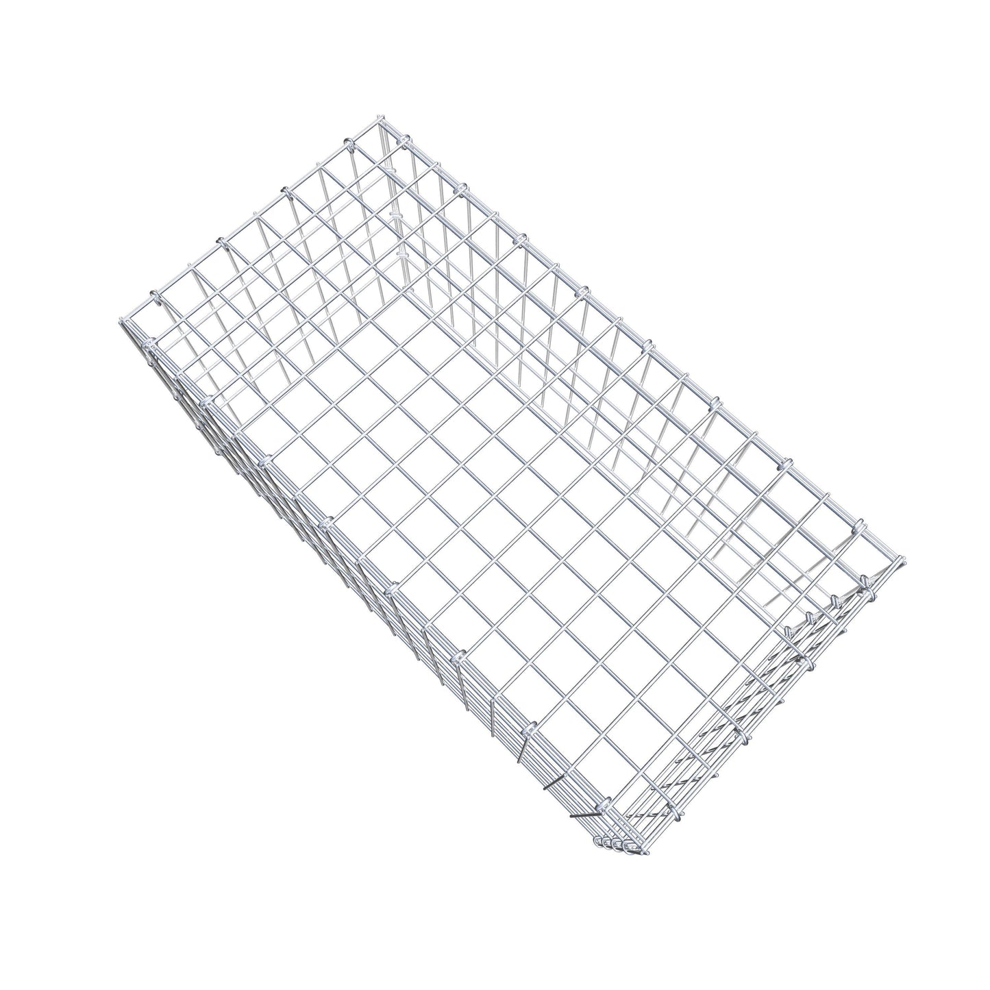 Fourche rapportée type 3 80 cm x 40 cm x 40 cm (L x H x P), mailles 5 cm x 10 cm, anneau C