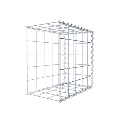 Extra gabion typ 2 50 cm x 50 cm x 30 cm (L x H x D), maskstorlek 10 cm x 10 cm, spiral