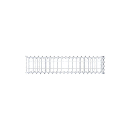 Extra gabion typ 2 100 cm x 20 cm x 20 cm (L x H x D), maskstorlek 5 cm x 10 cm, spiral
