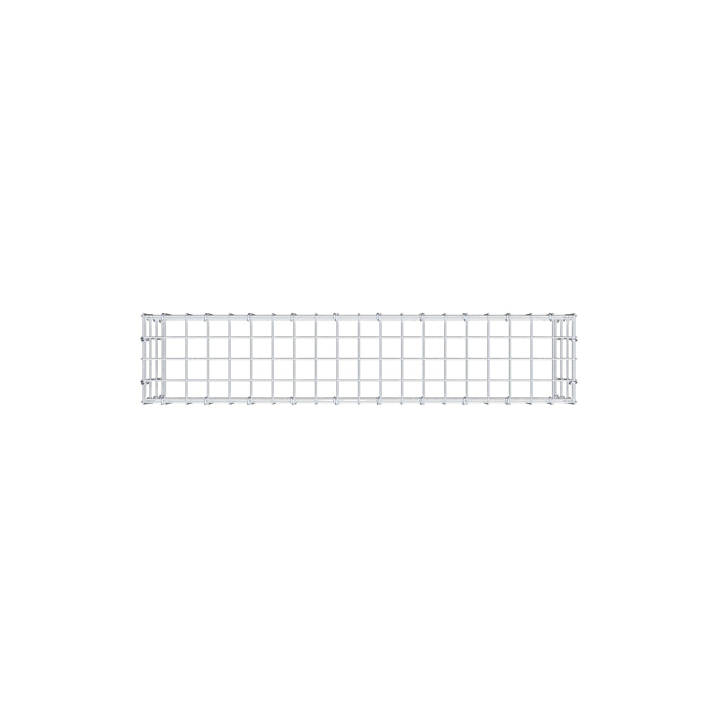 Type 3 oplegkorf 100 cm x 30 cm x 20 cm (L x H x D), maaswijdte 5 cm x 10 cm, C-ring