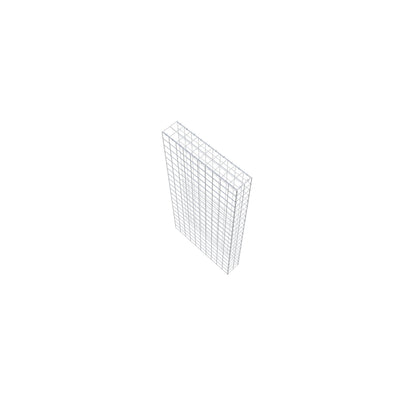 Add-on schanskorf type 4 200 cm x 100 cm x 20 cm (L x H x D), maaswijdte 10 cm x 10 cm, C-ring