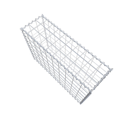 Gabione 100 cm x 70 cm x 30 cm (L x H x T), Maschenweite 10 cm x 10 cm, Spirale