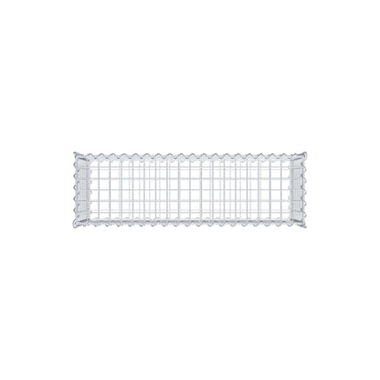 Gabion 100 cm x 40 cm x 30 cm (L x H x D), maskestørrelse 5 cm x 5 cm, spiral