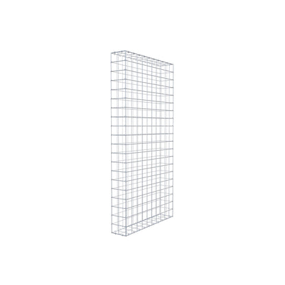 Gabion 200 cm x 100 cm x 20 cm (L x H x P), maille 10 cm x 10 cm, anneau en C