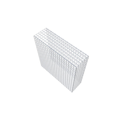 Gavión adicional tipo 4 100 cm x 100 cm x 30 cm (L x A x P), malla 5 cm x 5 cm, anillo en C