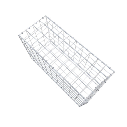 Gabbione 100 cm x 60 cm x 40 cm (L x H x P), maglia 10 cm x 10 cm, anello a C