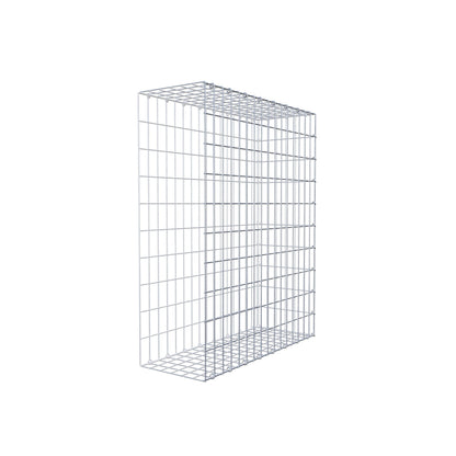 Fourche rapportée type 2 100 cm x 80 cm x 30 cm, mailles 5 cm x 10 cm, anneau en C