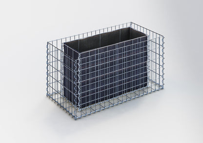 Hochbeet eckig 100 cm x 50 cm x 50 cm (L x H x T), Maschenweite 5 x 10 cm, Wandstärke 10 cm