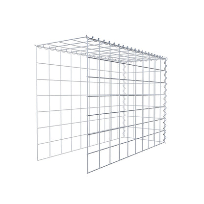 Gabbione aggiuntivo tipo 4 100 cm x 70 cm x 40 cm (L x H x P), maglia 10 cm x 10 cm, spirale