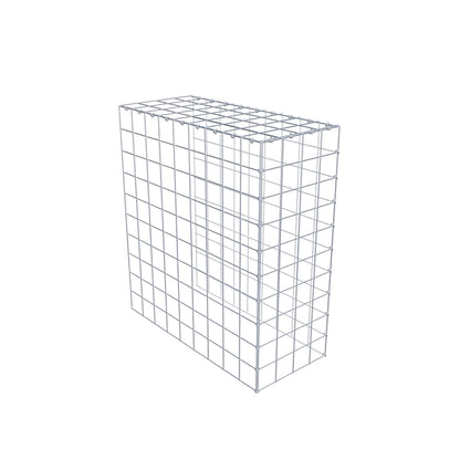 Extra gabion typ 4 100 cm x 90 cm x 40 cm (L x H x D), maskstorlek 10 cm x 10 cm, C-ring