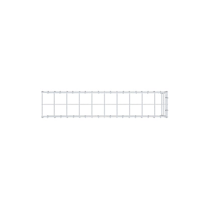 Mounted gabion type 4 100 cm x 30 cm x 20 cm (L x H x D), mesh size 10 cm x 10 cm, C-ring