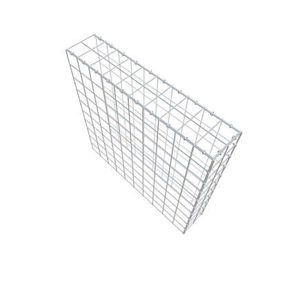 Anbaugabione Typ 4 100 cm x 100 cm x 20 cm (L x H x T), Maschenweite 10 cm x 10 cm, C-Ring