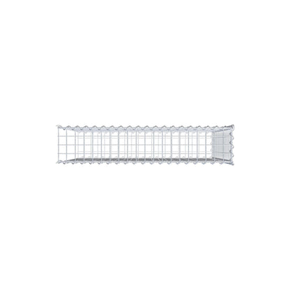 Anbaugabione Typ 2 100 cm x 90 cm x 20 cm (L x H x T), Maschenweite 5 cm x 5 cm, Spirale