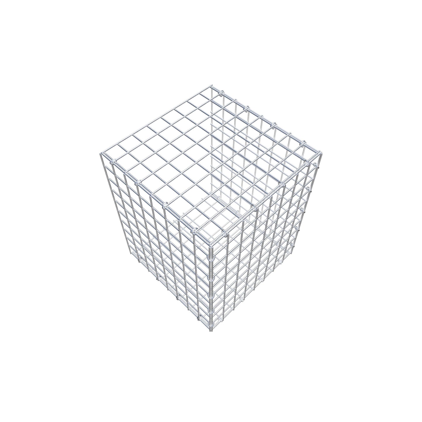 Pila adicional tipo 2 50 cm x 40 cm x 40 cm (L x A x P), malla 5 cm x 5 cm, anillo en C