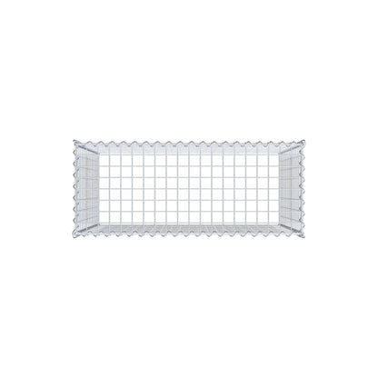 Grown-on gabion type 3 100 cm x 80 cm x 40 cm (L x H x D), mesh size 5 cm x 5 cm, spiral