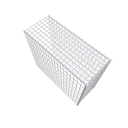 Add-on schanskorf type 4 100 cm x 90 cm x 40 cm (L x H x D), maaswijdte 5 cm x 10 cm, spiraalvormig