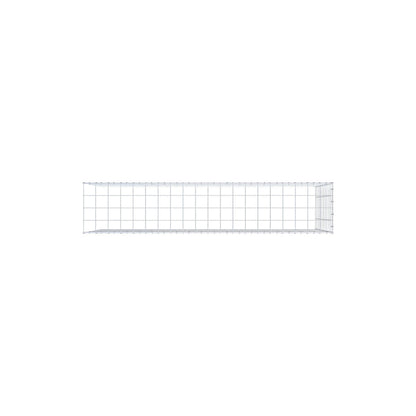 Anbaugabione Typ 4 200 cm x 100 cm x 40 cm (L x H x T), Maschenweite 10 cm x 10 cm, C-Ring