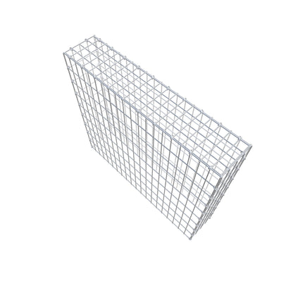 Anbaugabione Typ 3 100 cm x 90 cm x 20 cm (L x H x T), Maschenweite 5 cm x 10 cm, C-Ring