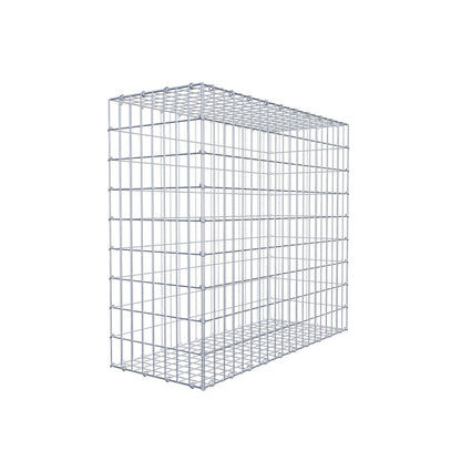 Gabione 100 cm x 90 cm x 40 cm (L x H x T), Maschenweite 5 cm x 10 cm, C-Ring