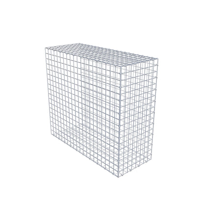 Gabbione aggiuntivo di tipo 2 100 cm x 90 cm x 40 cm (L x H x P), maglia 5 cm x 5 cm, anello a C