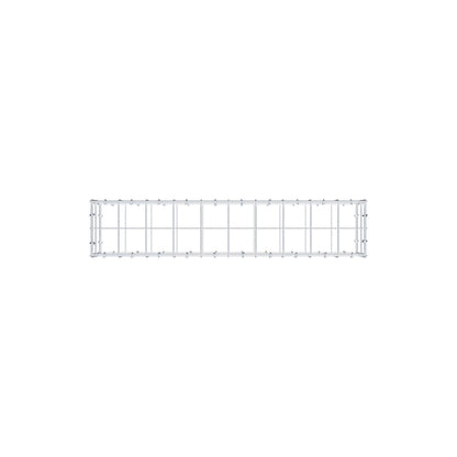 Gabion 100 cm x 20 cm x 20 cm (L x H x D), maskstorlek 10 cm x 10 cm, C-ring