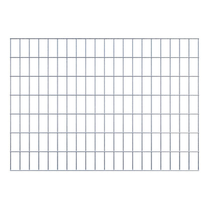Decorative trellis / trellis (including mounting material) mesh size 5 x 10 cm