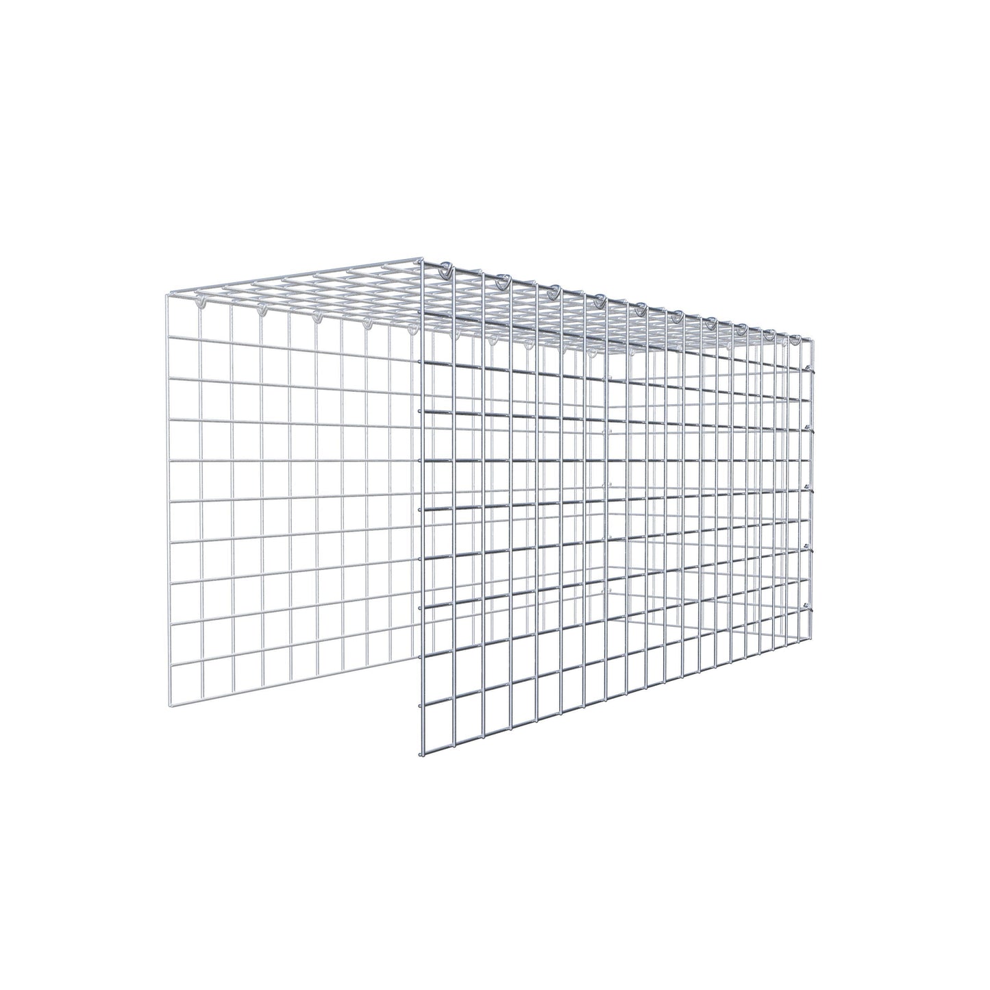 Tipo di pila aggiuntiva 4 100 cm x 50 cm x 40 cm (L x H x P), maglia 5 cm x 5 cm, anello a C