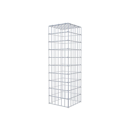 Anbaugabione Typ 3 100 cm x 30 cm x 30 cm (L x H x T), Maschenweite 5 cm x 10 cm, C-Ring
