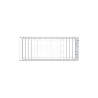 Extra gabion typ 4 100 cm x 40 cm x 40 cm (L x H x D), maskstorlek 5 cm x 10 cm, C-ring
