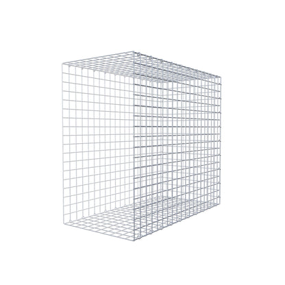 Gavión complementario de tipo 2 100 cm x 90 cm x 50 cm (largo x alto x fondo), malla 5 cm x 5 cm, anillo en C