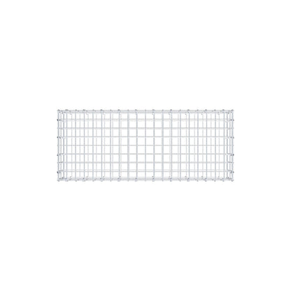 Gabion 100 cm x 20 cm x 40 cm (L x H x D), maskestørrelse 5 cm x 10 cm, C-ring