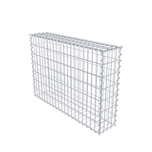 Gabion 100 cm x 70 cm x 20 cm (L x H x D), maskestørrelse 5 cm x 10 cm, spiral