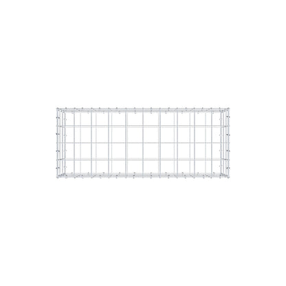 Gabion 100 cm x 30 cm x 40 cm (L x H x P), mailles 10 cm x 10 cm, anneau en C
