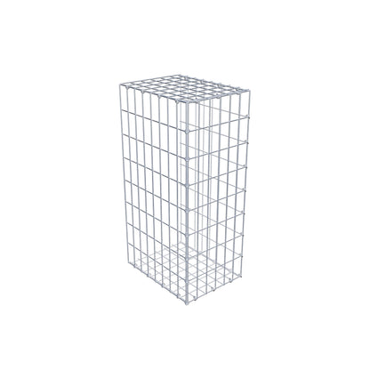 Pila adicional tipo 2 80 cm x 40 cm x 30 cm, malla 5 cm x 10 cm, anillo en C