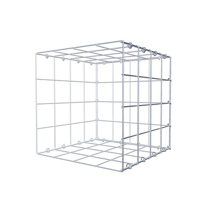 Anbaugabione Typ 2 40 cm x 40 cm x 40 cm (L x H x T), Maschenweite 10 cm x 10 cm, C-Ring