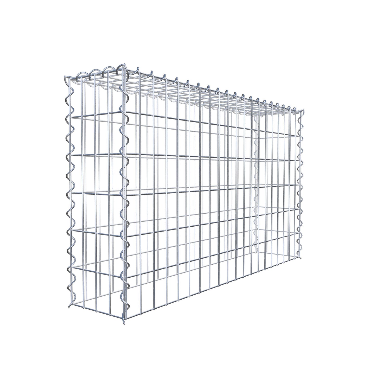Add-on schanskorf type 3 100 cm x 60 cm x 20 cm (L x H x D), maaswijdte 5 cm x 10 cm, spiraalvormig
