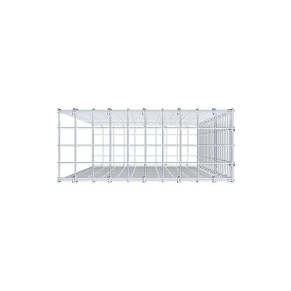 Type 2 oplegkorf 100 cm x 50 cm x 20 cm (L x H x D), maaswijdte 5 cm x 5 cm, C-ring