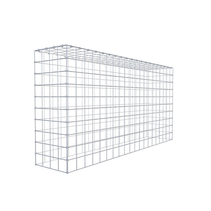 Mounted gabion type 3 200 cm x 100 cm x 40 cm (L x H x D), mesh size 10 cm x 10 cm, C-ring