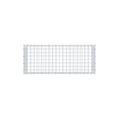 Gabbione 100 cm x 30 cm x 40 cm (L x H x P), maglia 5 cm x 5 cm, anello a C