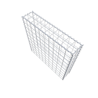 Grown-on gabion type 3 100 cm x 100 cm x 20 cm (L x H x D), mesh size 10 cm x 10 cm, spiral