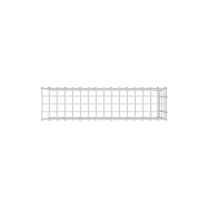 Pile aggiuntivo tipo 4 80 cm x 40 cm x 20 cm (L x H x P), maglia 5 cm x 10 cm, anello a C