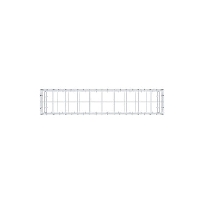 Gabbione 100 cm x 30 cm x 20 cm (L x H x P), maglia 10 cm x 10 cm, anello a C