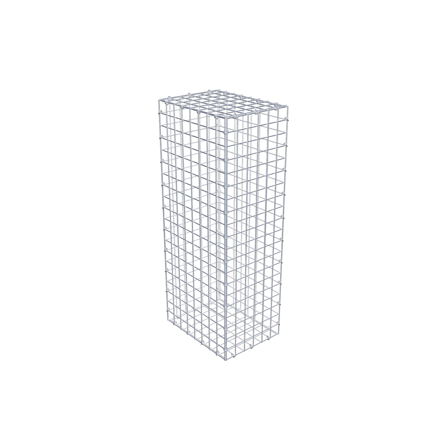 Gabion 100 cm x 40 cm x 30 cm (L x H x D), mesh size 5 cm x 5 cm, C-ring