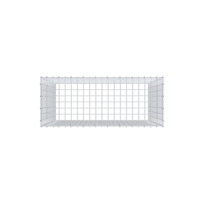 Anbaugabione Typ 3 100 cm x 100 cm x 40 cm (L x H x T), Maschenweite 5 cm x 5 cm, C-Ring