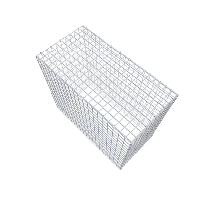 Gabbione aggiuntivo di tipo 3 100 cm x 90 cm x 50 cm (L x H x P), maglia 5 cm x 5 cm, anello a C